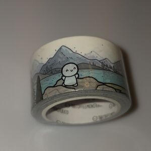 TCMC The Coffee Monsterz Emotis In British Columbia 1 Inch Washi Tape Roll